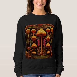 bright cactus art sweatshirt