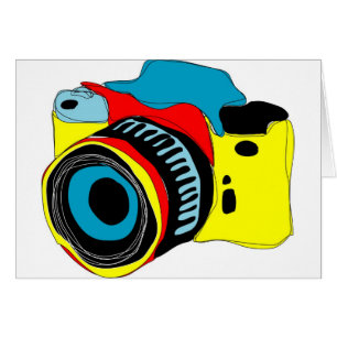 Bright camera illustration