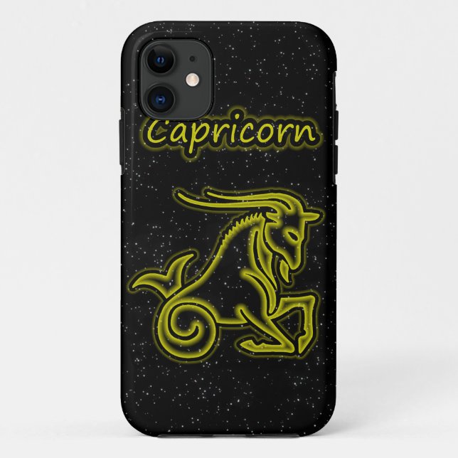 Bright Capricorn Case-Mate iPhone Case (Back)
