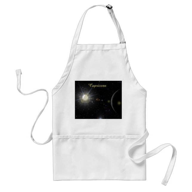 Bright Capricorn Standard Apron (Front)