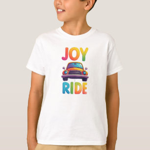 🚗 Bright Car Fun For Boys Days 🌈 T-Shirt