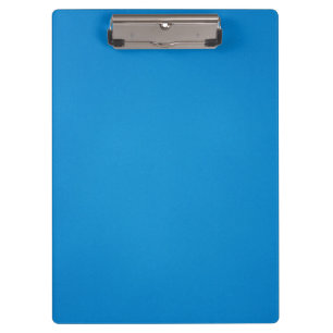 Bright Cerulean Blue with Grainy Texture Clipboard