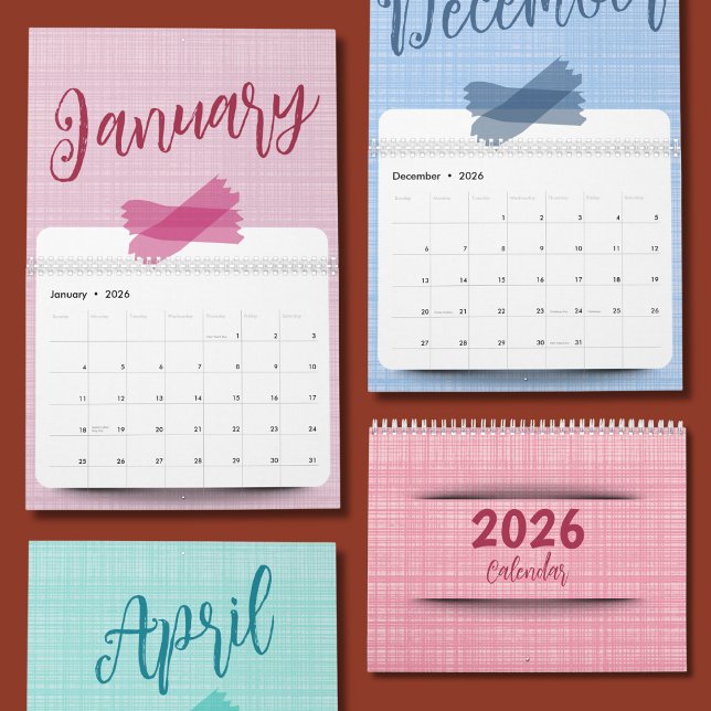 Bright, Cheerful, and Adorable Design Calendar (Creator Uploaded)