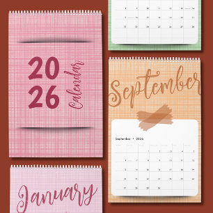 Bright, Cheerful, and Adorable Design Calendar
