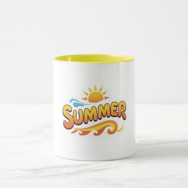 Bright & Cheerful Sunshine Coffee Cup (Center)