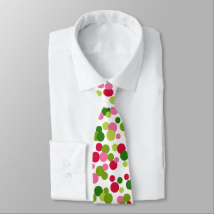 Bright Christmas Dots Tie