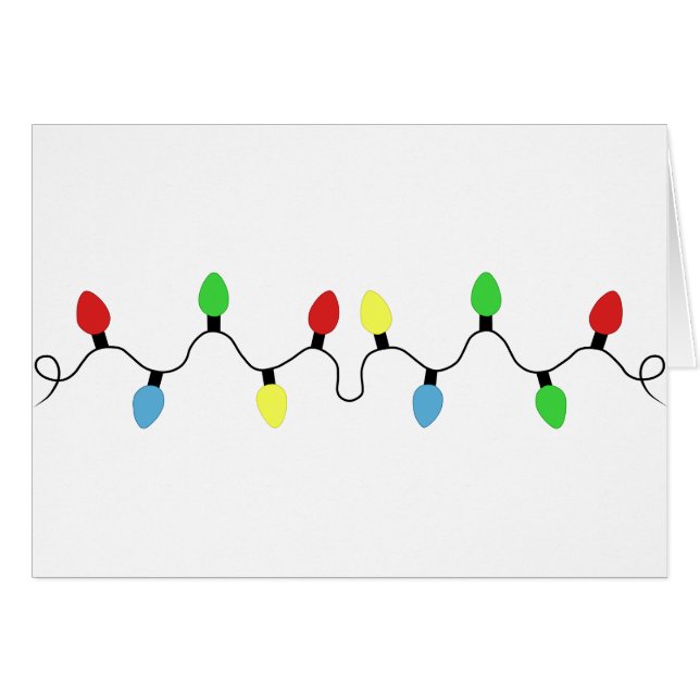 Bright Christmas Lights (Front Horizontal)