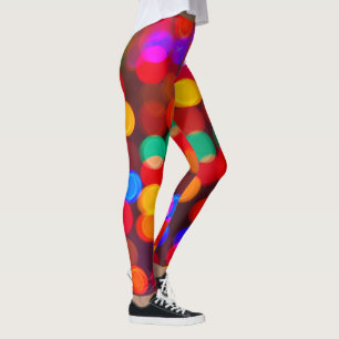 Bright Christmas Lights Leggings