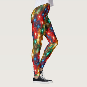 Bright Christmas Lights Leggings