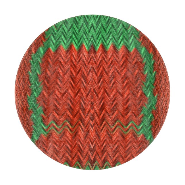 Bright CHRISTMAS original fractal design  Cutting Board (Front)