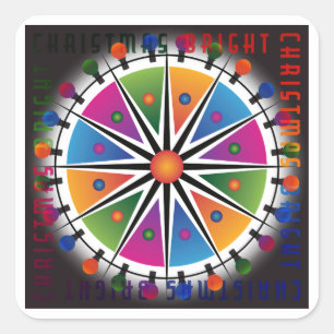 Bright Christmas Stickers