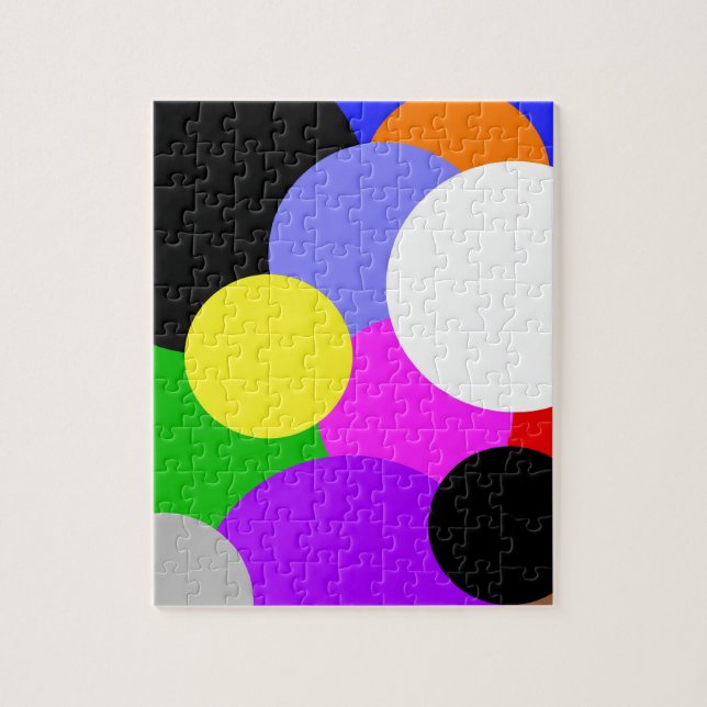 Bright Circle Puzzle (Vertical)