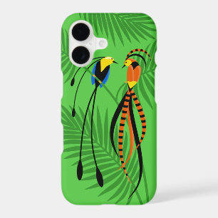 Bright Colorful Birds of Paradise