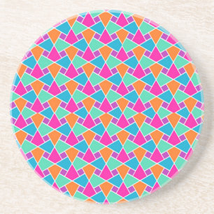 Bright Colors Islamic Pattern Sandstone Coaster