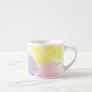 Bright Colors With a Gentle touch  Espresso Cup