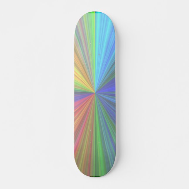 Bright Coloured Skateboard (Front)