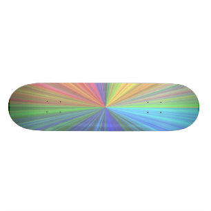 Bright Coloured Skateboard
