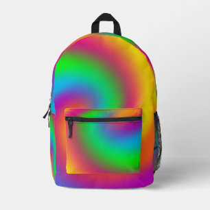 Bright Coloured Tie Dye Backpack