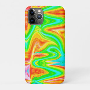 Bright Colourful Abstract Pattern iPhone 11 Pro Case