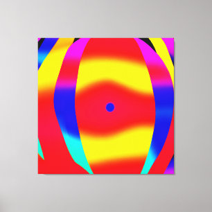 Bright, Colourful and Bold Design Canvas Print