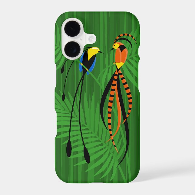 Bright Colourful Birds of Paradise (Back)