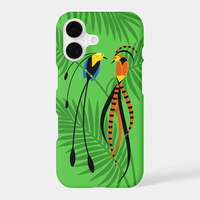 Bright Colourful Birds of Paradise (Back)