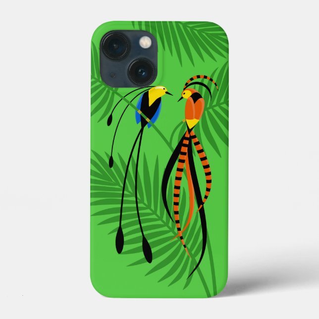 Bright Colourful Birds of Paradise Case-Mate iPhone Case (Back)