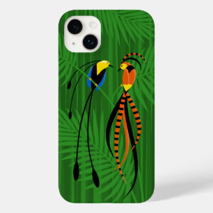 Bright Colourful Birds of Paradise Dark Case-Mate iPhone 14 Plus Case