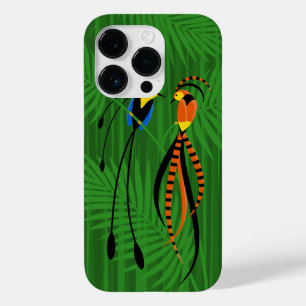 Bright Colourful Birds of Paradise Dark Case-Mate iPhone 14 Pro Case