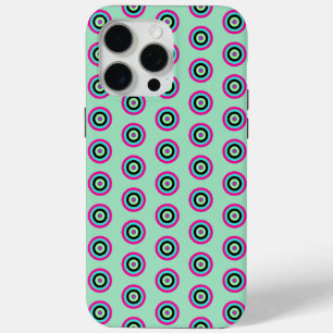 Bright Colourful Circles Case for iPhone 15 Pro Ma