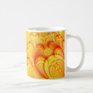 Bright Colourful Fractal Art Coffee Mug