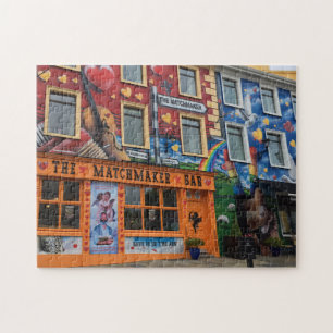 Bright Colourful Matchmaker Pub, Ireland Puzzle
