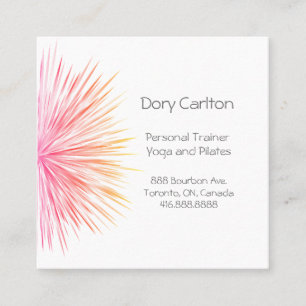 Bright Colourful Starlight Business Card