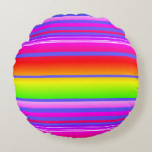 Bright colourful striped rainbow