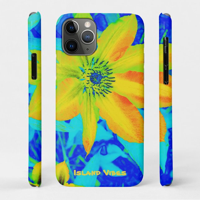 Bright Colourful Yellow Orange Flower Personalised Case-Mate iPhone Case (Creator Uploaded)
