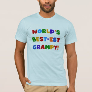 Bright Colours Best-est Grampy T-shirts and Gifts