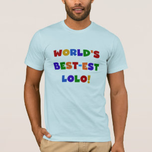 Bright Colours Best-est Lolo T-shirts and Gifts