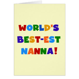 Bright Colours Best-est Nanna Tshirts