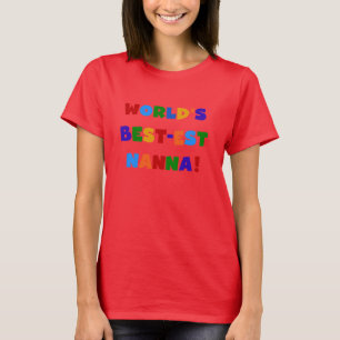 Bright Colours Best-est Nanna Tshirts