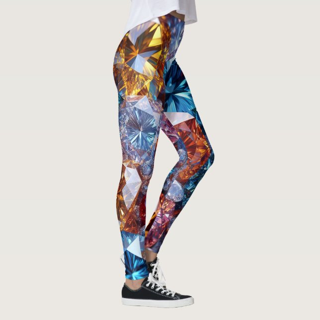 Bright Colours, Colour Theory Leggings (Right)