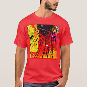 Bright Colours Patterns Painting. Buy Now T-Shirt