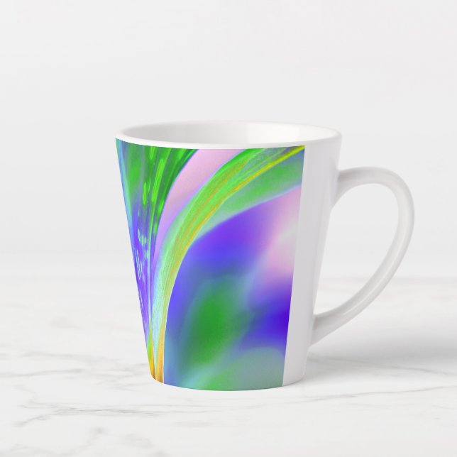 Bright Colours Small Latte Mug (Right)