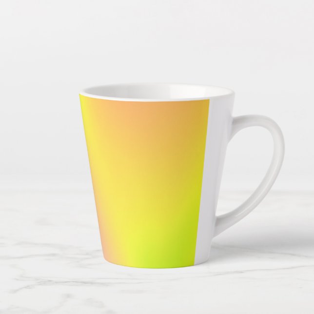 Bright Colours Small Latte Mug (Right)