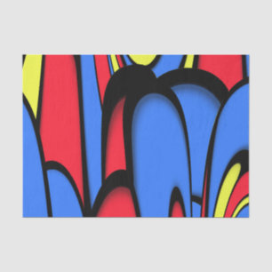 Bright Colours Tissue Paper