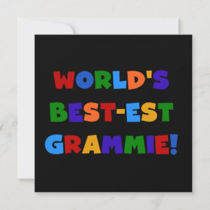 Bright Colours World's Best-est Grammie Gifts