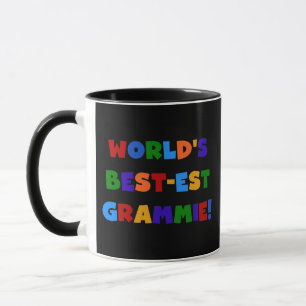 Bright Colours World's Best-est Grammie Gifts Mug