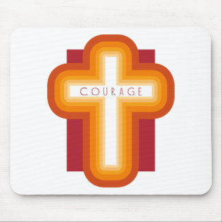 Bright Courage Cross Mouse Mat