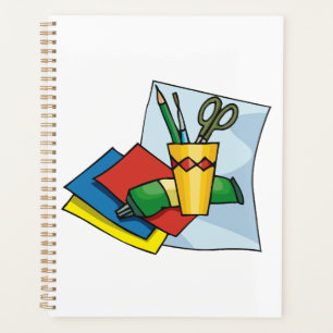 Bright Craft Supplies Colorful Art Tools Planner
