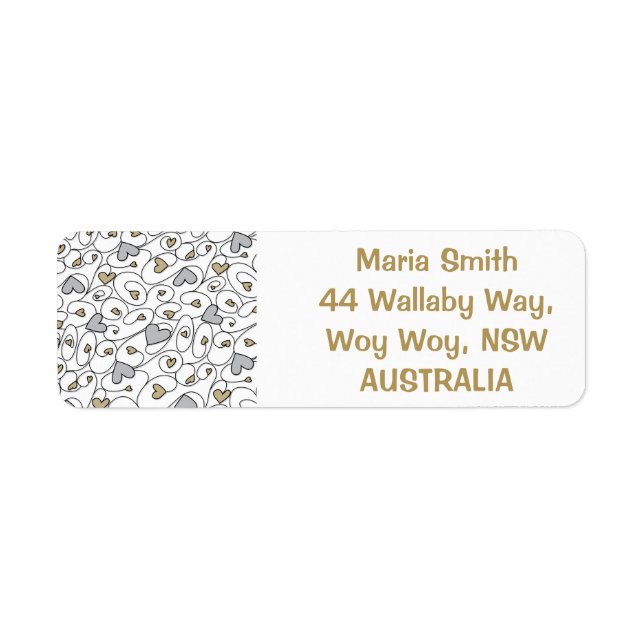 Bright curly hearts (Front)