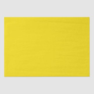 Bright Daffodil Yellow Modern Maximalist Christmas Tissue Paper